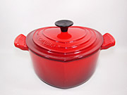 ル・クルーゼ【lecreuset】 ココット・ダムール レッド